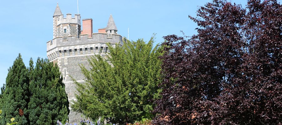 La tour du chateau d'Oudon